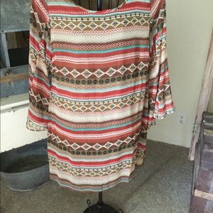Wrangler southwest print dress. NWT